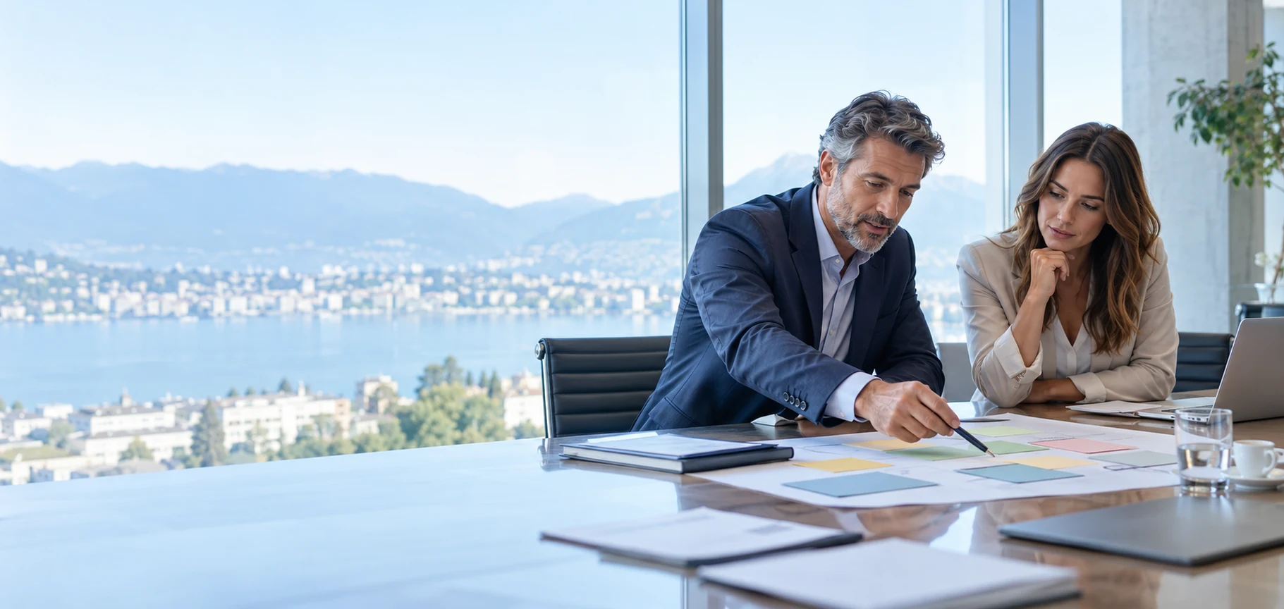 Ambiente di studio e attività legate a Management e Consulenza Aziendale