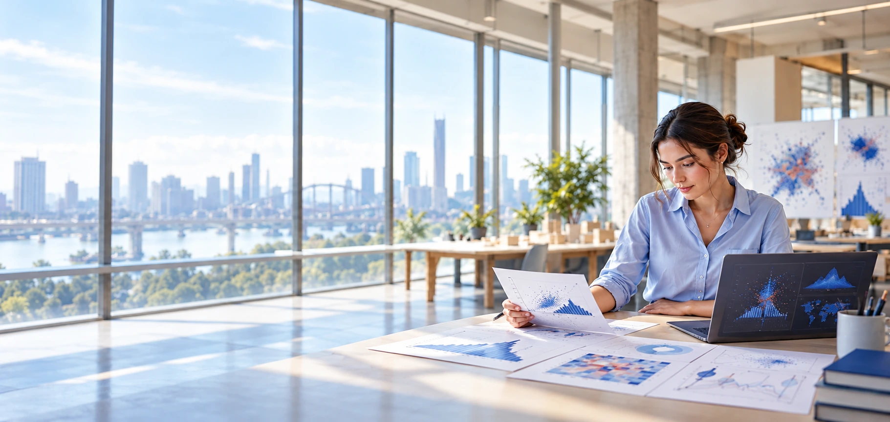 Ambiente di studio e attività legate a Statistica e Big Data